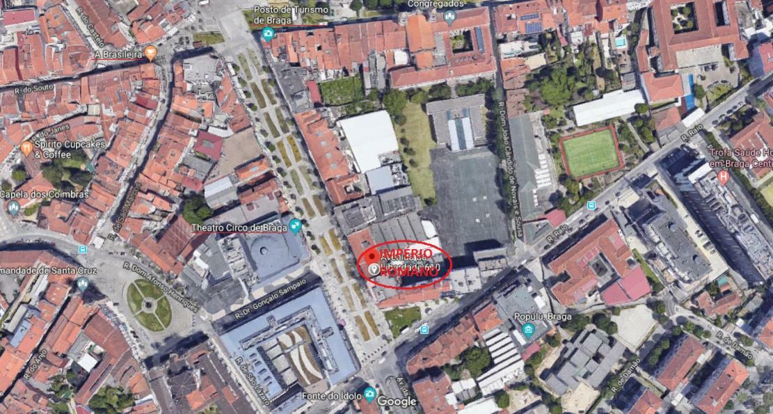 Imperio Romano Hotel Braga Kültér fotó